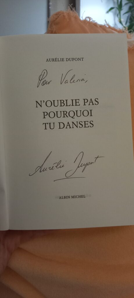 mi dedicatoria Ma dédicace.