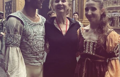 Jack Gasztowtt, Claude de Vulpian et Ines Mc Intosh Roméo et Juliette de Rudolf Nureyev Opéra de Paris